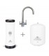 Waterfilter set  met 6-liter watertank en drieweg keukenkraan "Vancouver"