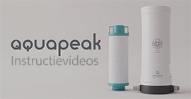 Instructievideos Aquapeak waterfilters